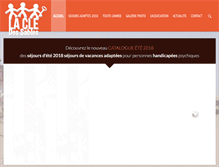 Tablet Screenshot of cle-des-sables.com